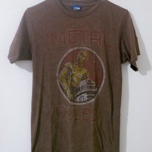 Star Wars R2D2 C3P0 Shirt